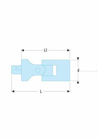 FACOM S.240A - univerzalni zglob 1/2"